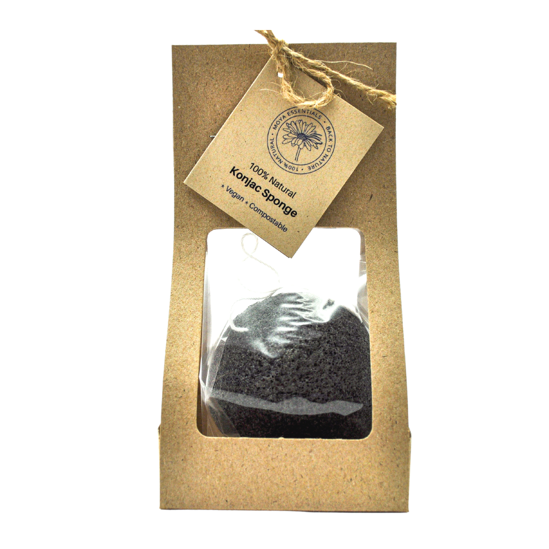 Konjac Sponge - Charcoal