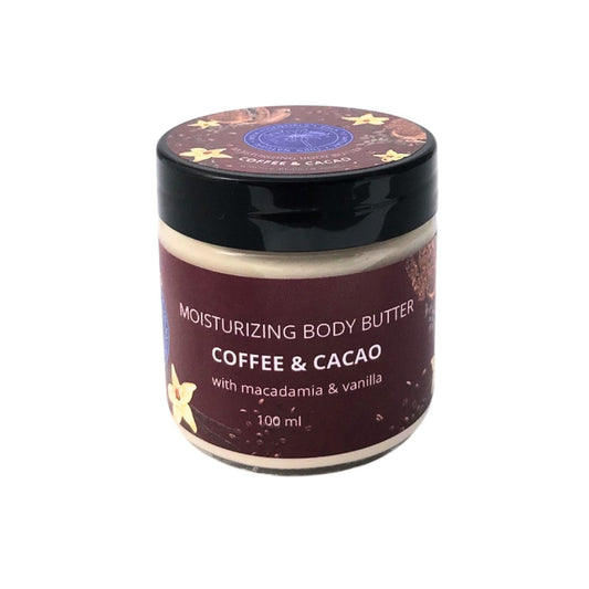 Moisturizing Body Butter – Coffee & Cacao with Macadamia and Vanilla