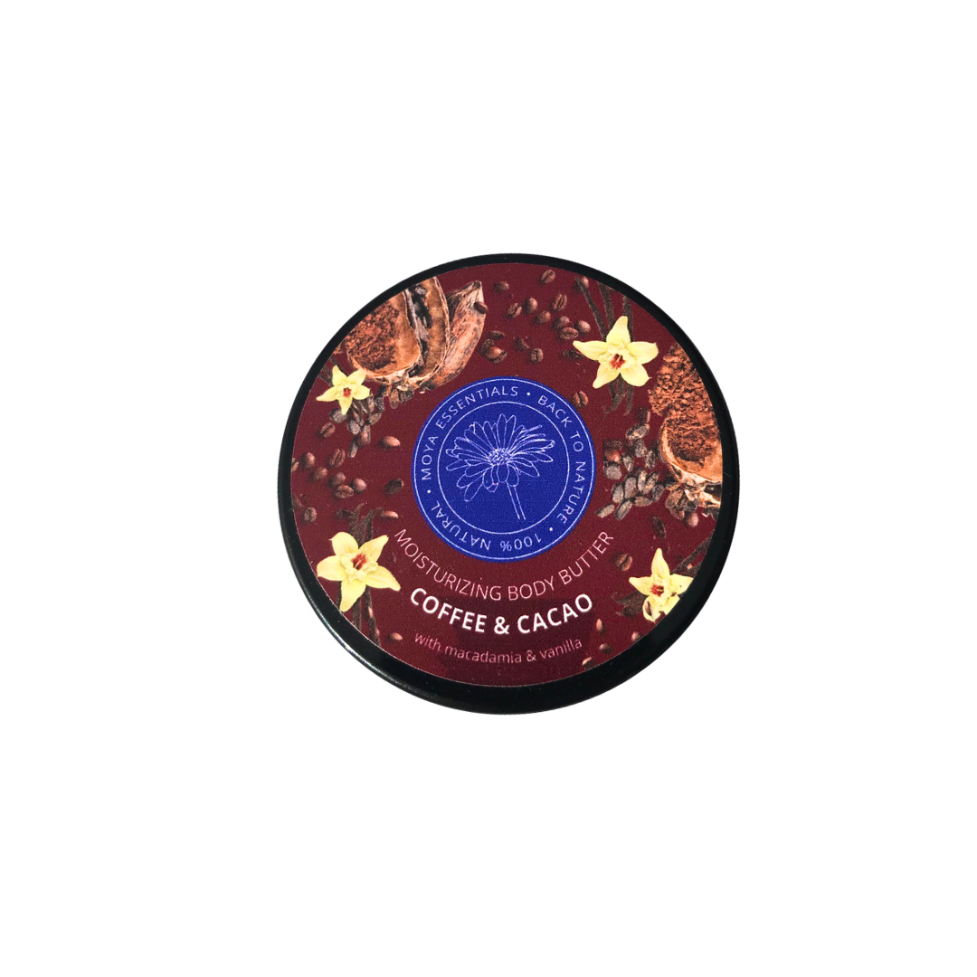 Moisturizing Body Butter – Coffee & Cacao with Macadamia and Vanilla