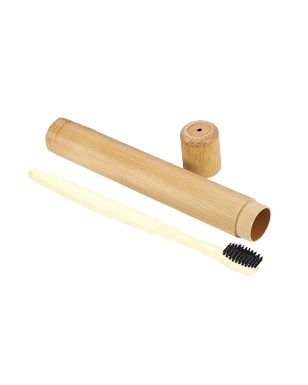Bamboo Toothbrush & Travel Case