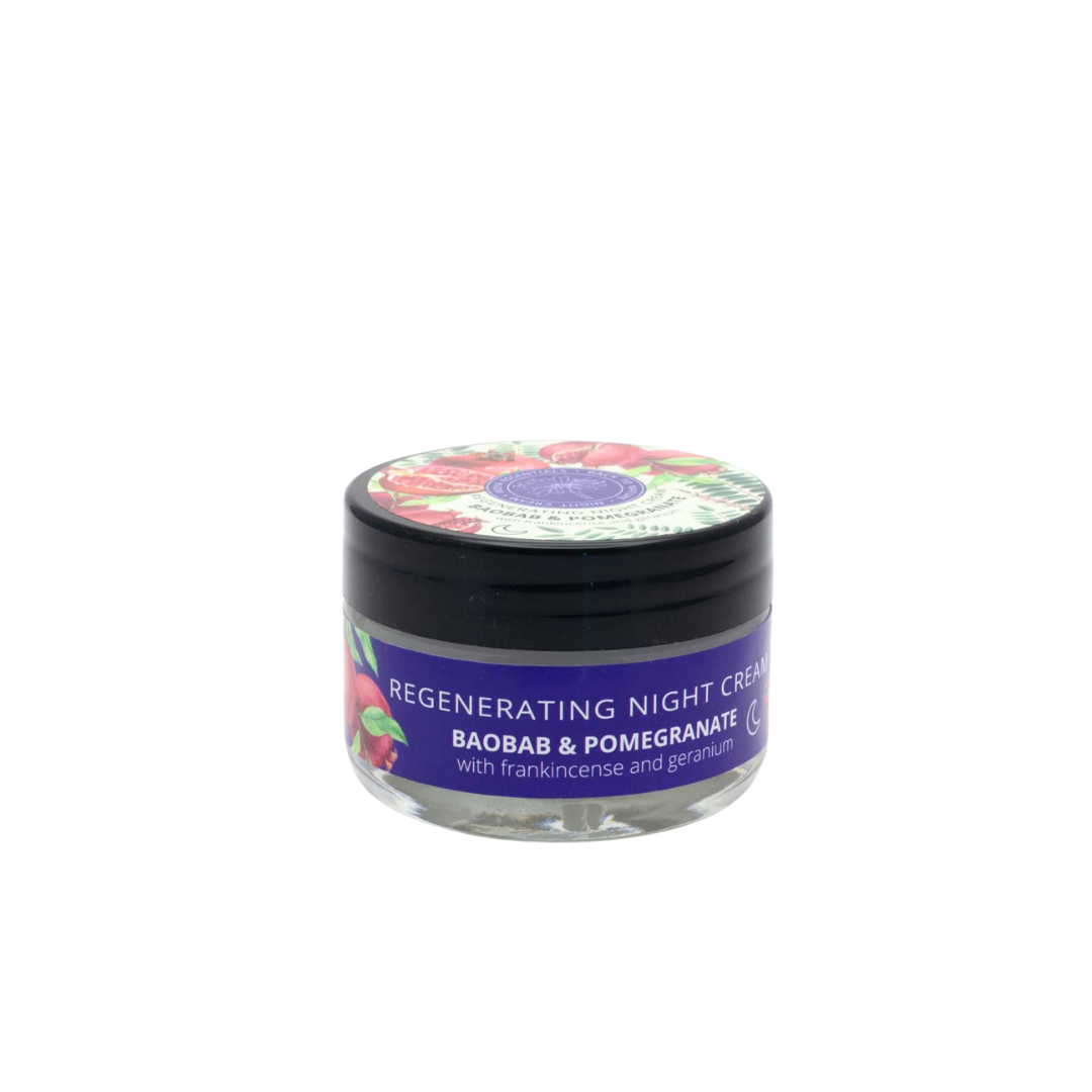 Regenerating Night Cream - Baobab and Pomegranate