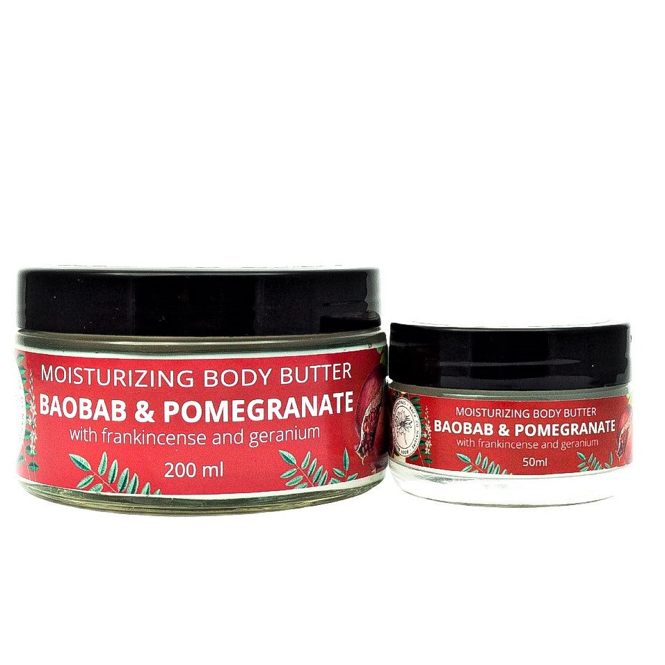 Moisturizing Body Butter - Baobab and Pomegranate