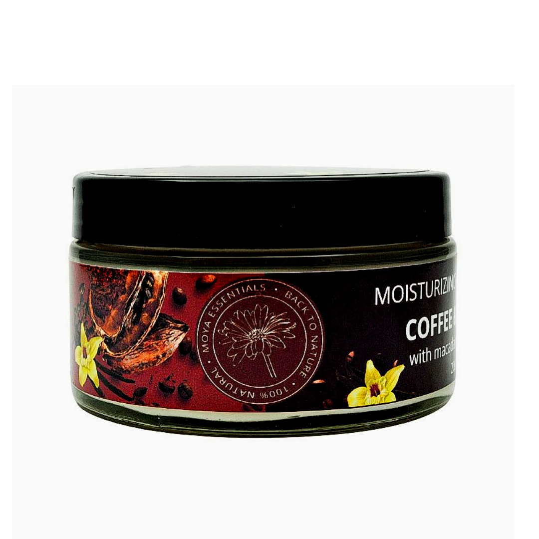 Moisturizing Body Butter – Coffee & Cacao with Macadamia and Vanilla